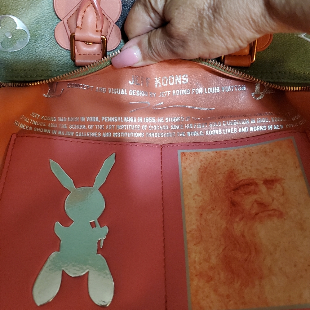 Louis Vuitton Speedy 30 - Mona Lisa. - Picture 11 of 16
